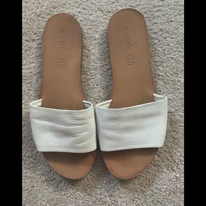Aldo Leather Slides